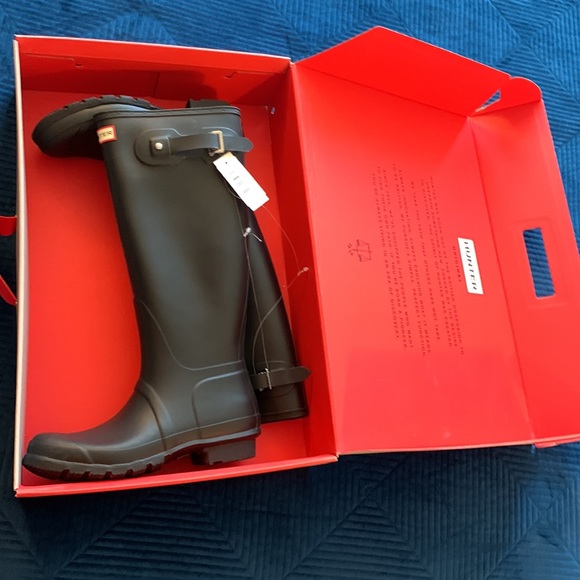 Hunter Original Womens Tall Rainboots WFT1000RMA - Picture 8 of 10
